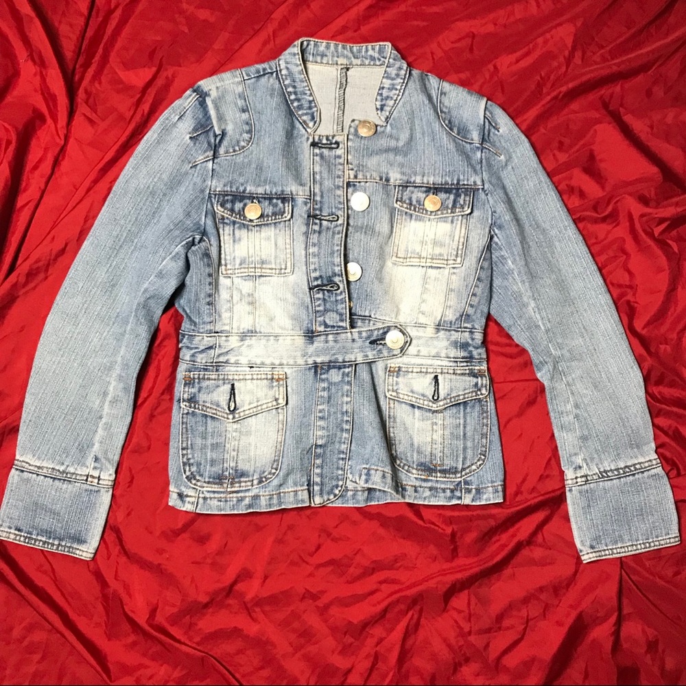 Blue jean jacket